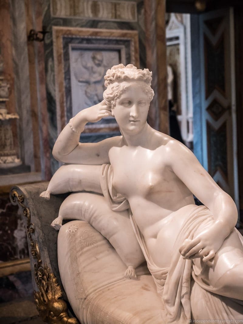 visit Borghese Gallery Galleria Borghese Rome Italy Canova Bonaparte