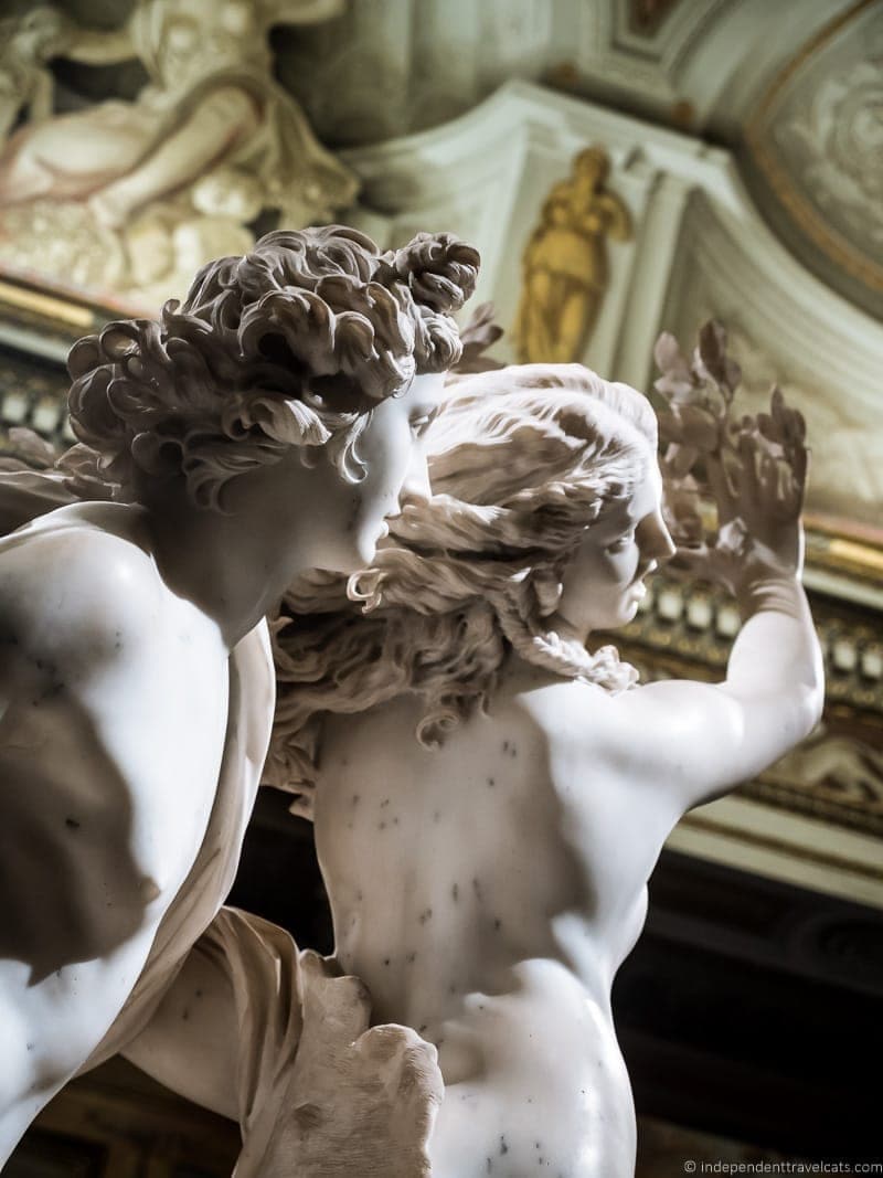 Apollo and Daphne Bernini visit Borghese Gallery Galleria Borghese Rome Italy 