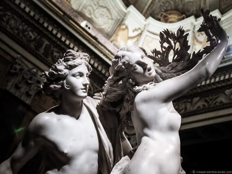 Apollo and Daphne Bernini Borghese Gallery Galleria Borghese Rome Italy 