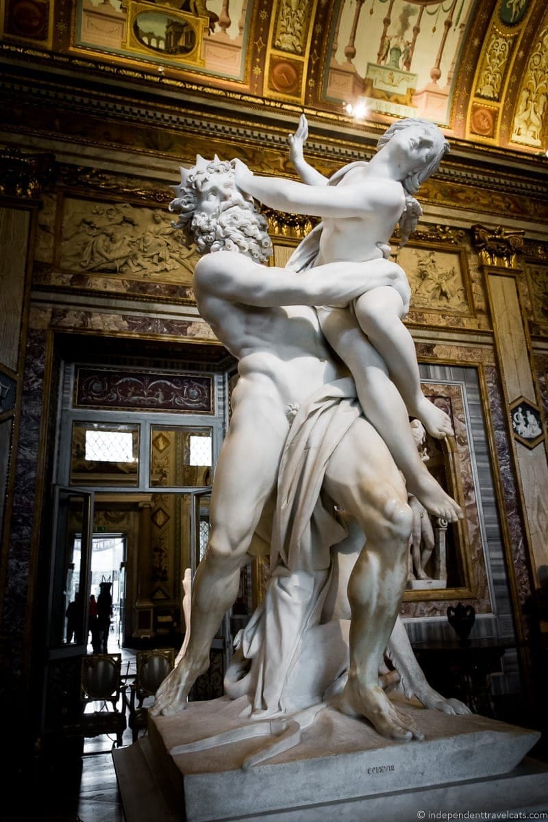 The Rape of Proserpina Bernini Borghese Gallery Galleria Borghese Rome Italy 
