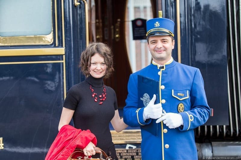 Belmond Venice Simplon Orient Express train cabin steward