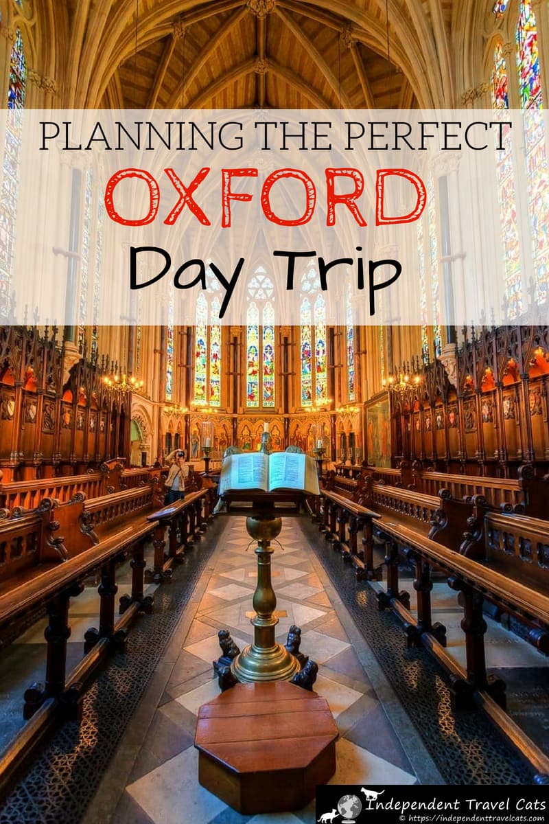 Our guide to planning the perfect Oxford day trip from London. Oxford is a compact historical university city situated about 60 miles from London, making a Oxford day trip an ideal way to get out of the bustling capital for a day. We share advice and tips on how to get to Oxford from London, what to see and do, where to drink, where to stay, and how to make the most of your time. #London #Oxford #Oxforddaytrip #OxfordUniversity #Londondaytrip #Londontravel #UK #travel #England