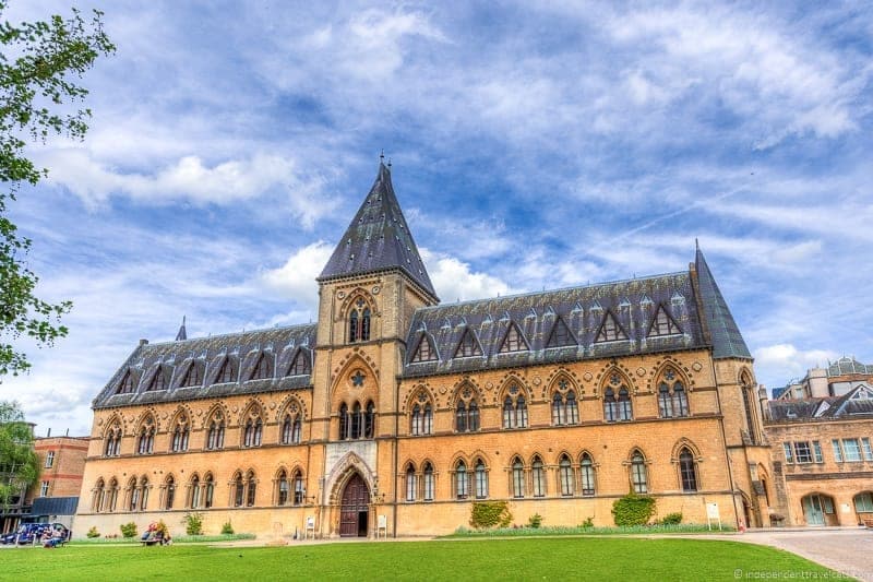 Oxford University Museum of Natural History Oxford day trip from London UK