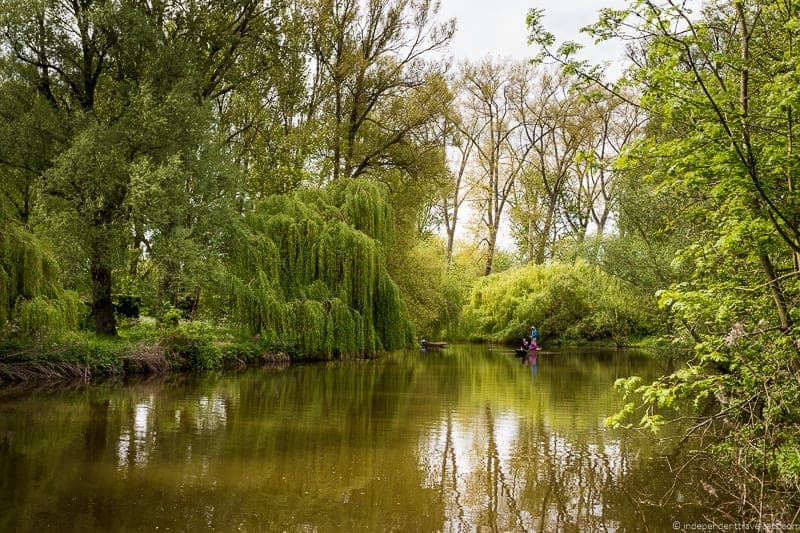 River Cherwell Oxford day trip from London England UK