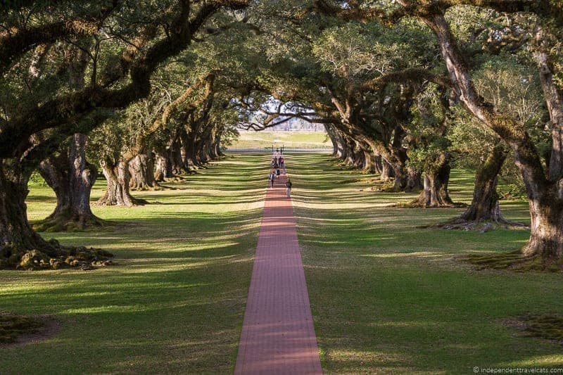 Oak Alley Plantation tour overnight New Orleans Louisiana