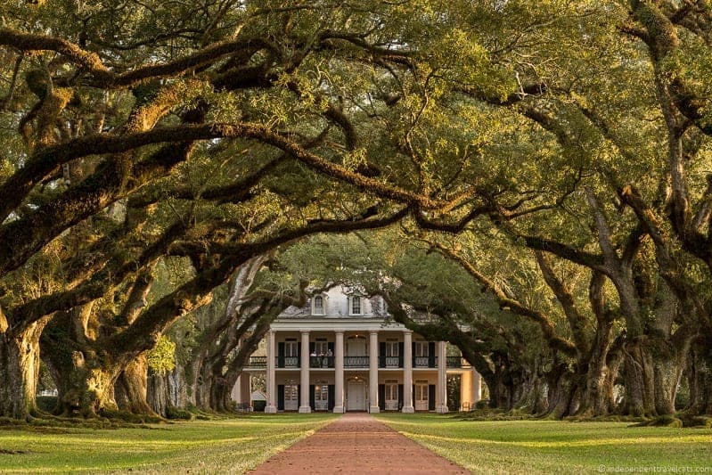 Oak Alley Plantation tour overnight New Orleans Louisiana