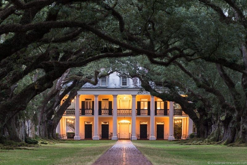 Oak Alley Plantation tour overnight New Orleans Louisiana