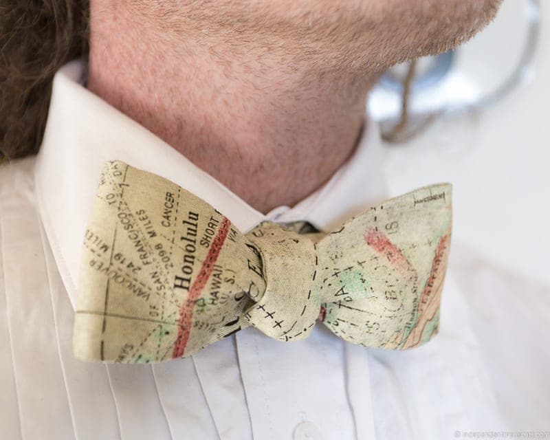 map bow tie plan travel themed wedding destination wedding inspiration ideas gifts