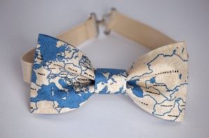 map bow tie travel themed wedding destination wedding