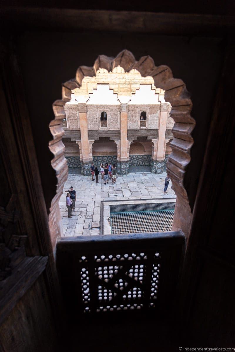 Ben Youssef Madrasa things to do in Marrakesh Morocco Marrakech