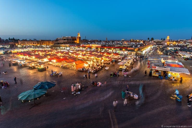 Jemaa el-Fnaa things to do in Marrakesh Morocco Marrakech