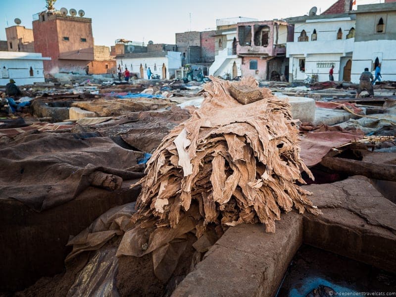 tannery things to do in Marrakesh Morocco Marrakech