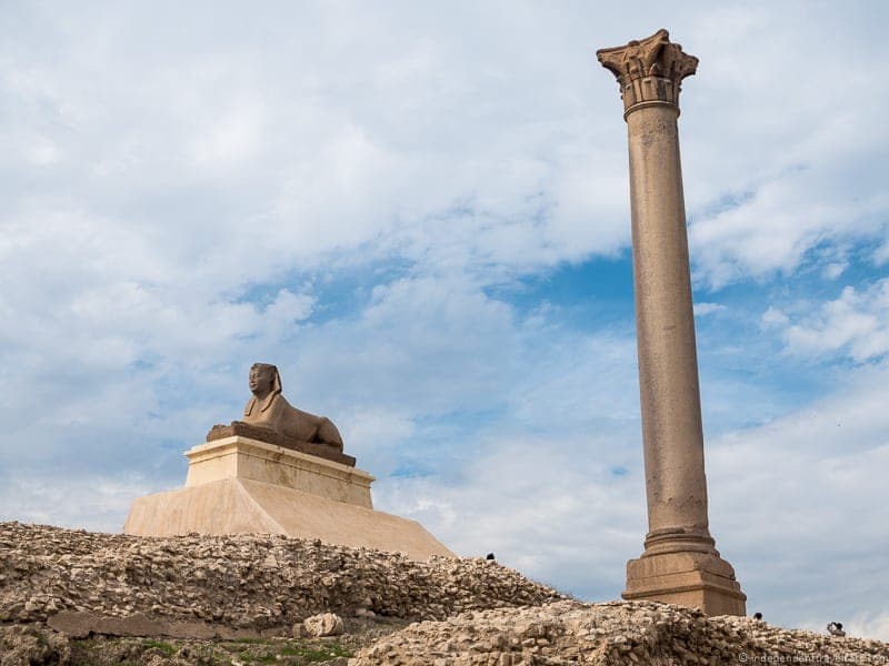 Pompey's Pillar things to do in Alexandria Egypt