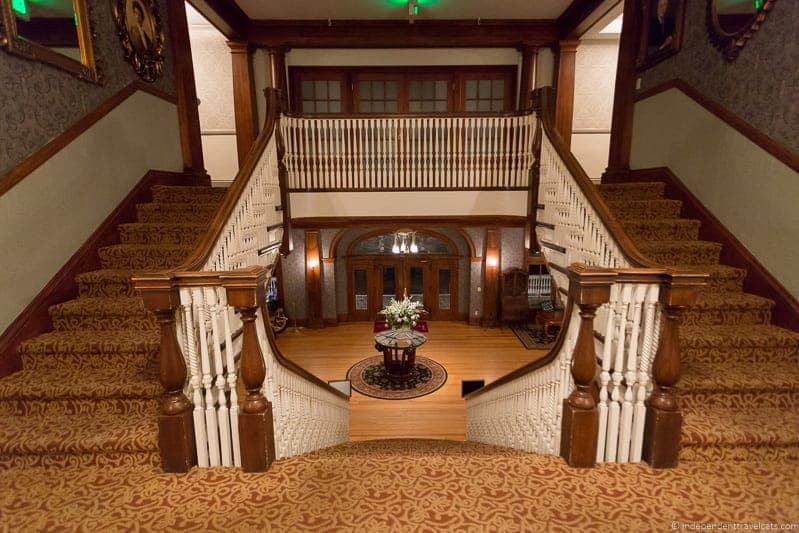 staircase The Stanley Hotel Estes Park Colorado