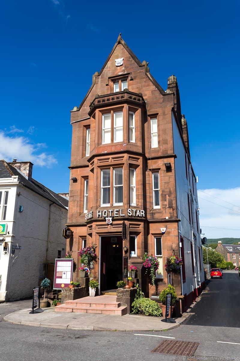 Moffat narrow hotel Scottish Borders highlights travel Rabbies