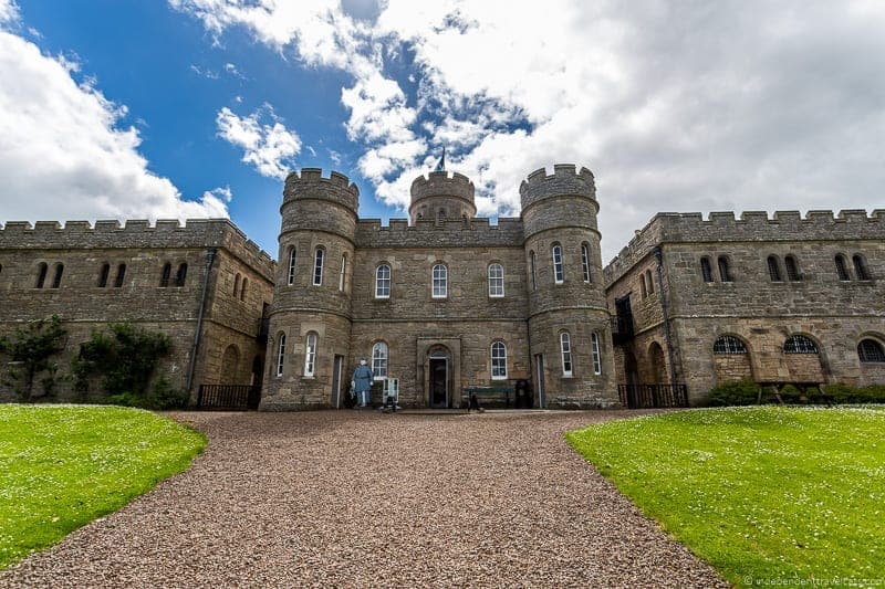 Jedburgh Castle Scottish Borders highlights travel Rabbies