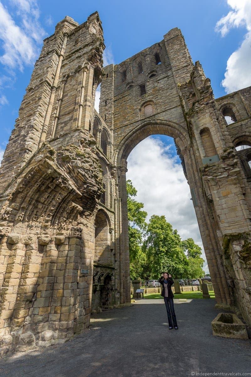 Kelso Abbey Scottish Borders highlights travel Rabbies