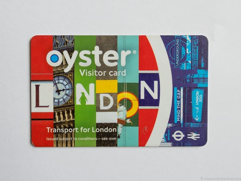 Visitor Oyster Card London