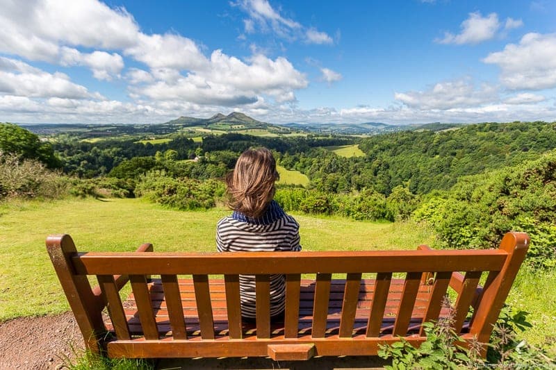 Scott's View Scottish Borders highlights travel Rabbies