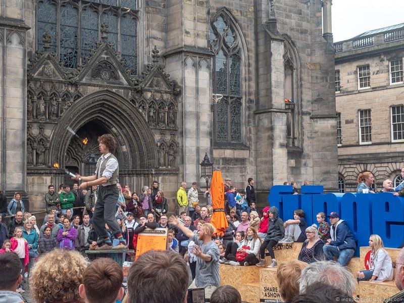 Fringe Festival Edinburgh festivals in Edinburgh in August guide tips