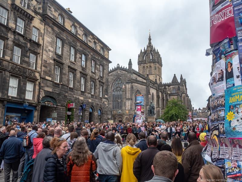 Fringe Festival Edinburgh festivals in Edinburgh in August guide tips