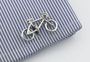 bicycle cufflinks for cyclist gift for cyclists