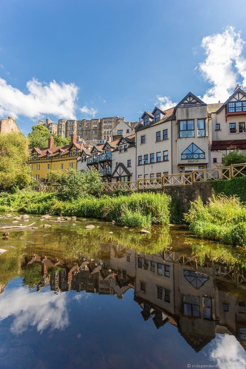 Dean Village hidden top Edinburgh attractions Scotland