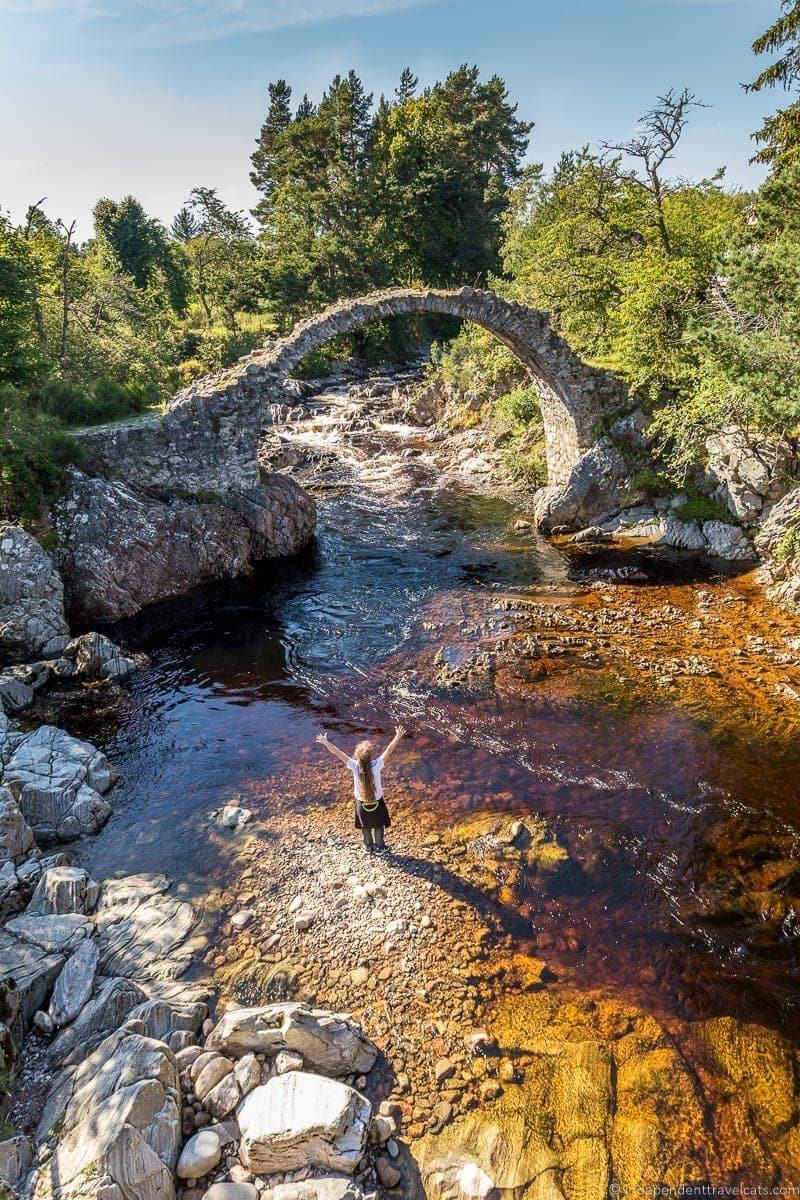 Carrbridge Isle of Skye and Scottish Highlands itinerary trip Scotland