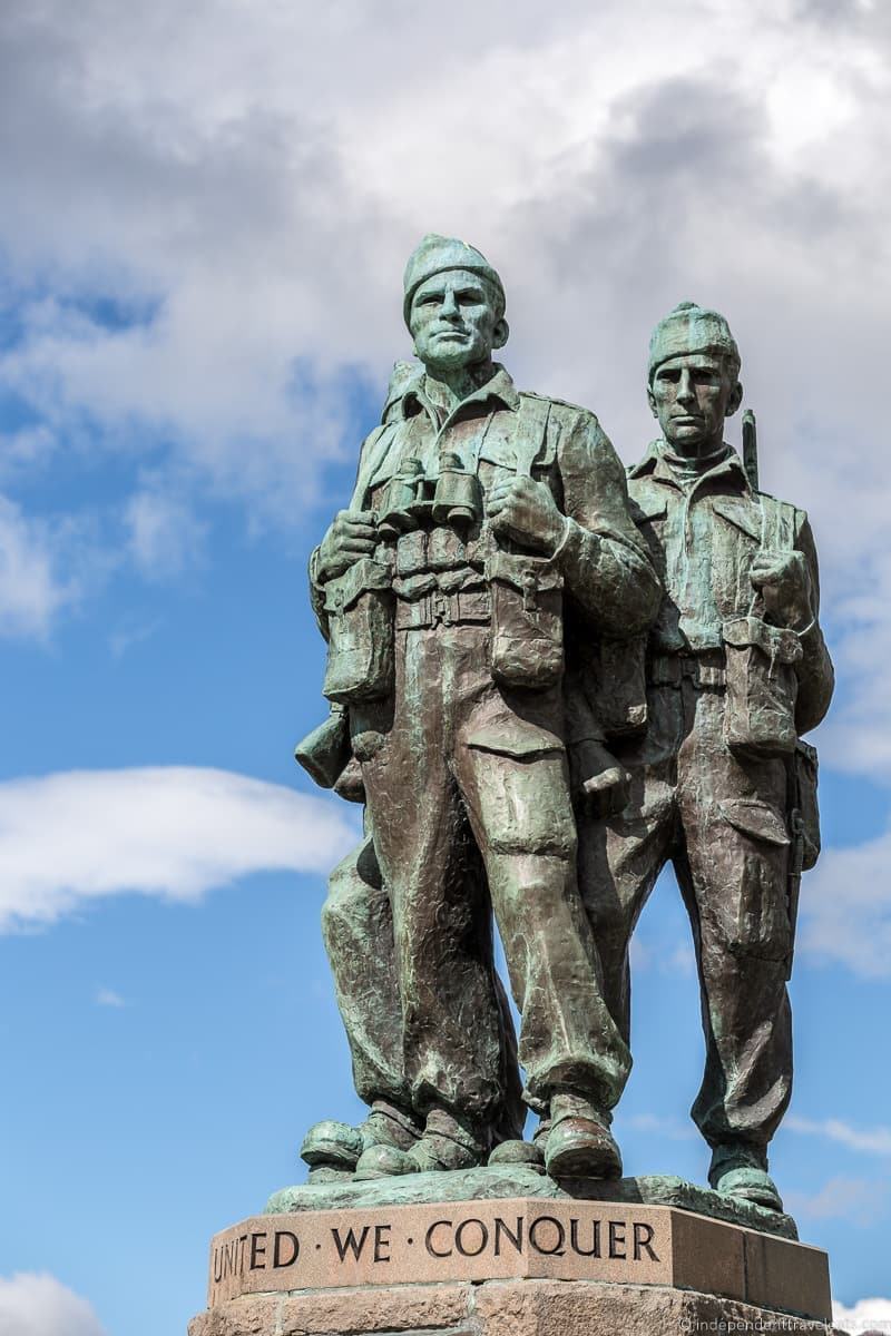 Commando Memorial Isle of Skye and Scottish Highlands itinerary trip Scotland