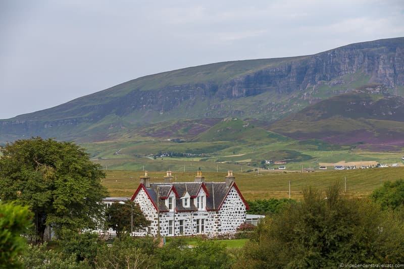 Staffin Isle of Skye and Scottish Highlands itinerary trip Scotland