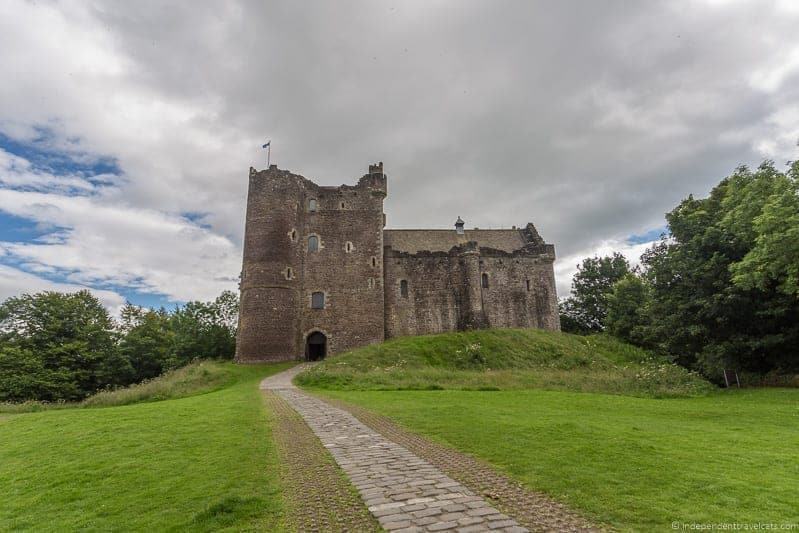 Doune Castle Isle of Skye and Scottish Highlands itinerary trip Scotland