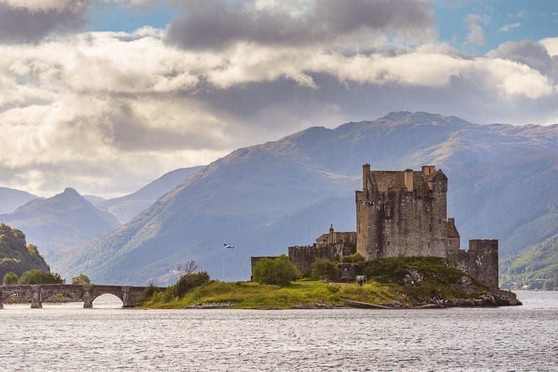 Eilean Donan Castle Isle of Skye and Scottish Highlands itinerary trip Scotland