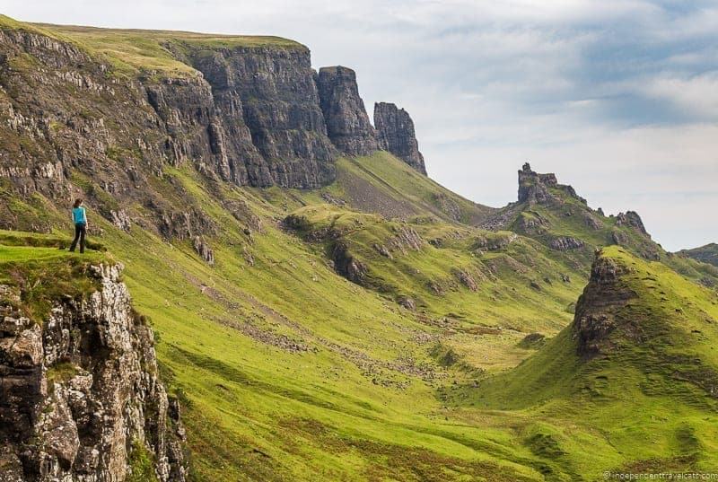Quiraing Isle of Skye and Scottish Highlands itinerary trip Scotland
