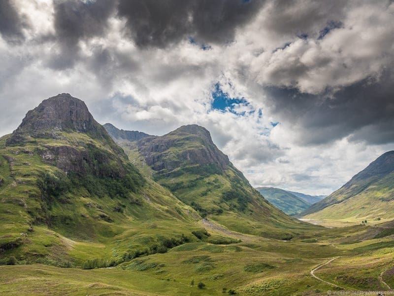 Glencoe Isle of Skye and Scottish Highlands itinerary trip Scotland