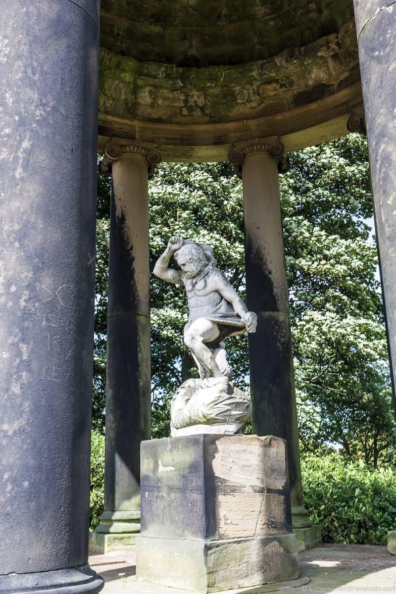 visit Wentworth Woodhouse Doric folly garden tour