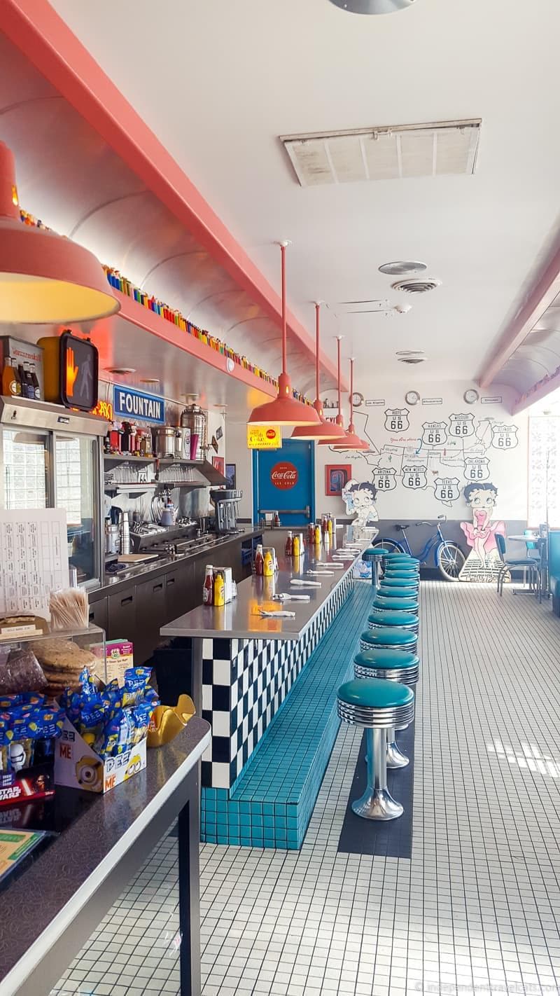 66 Diner Route 66 in Albuquerque New Mexico highlights