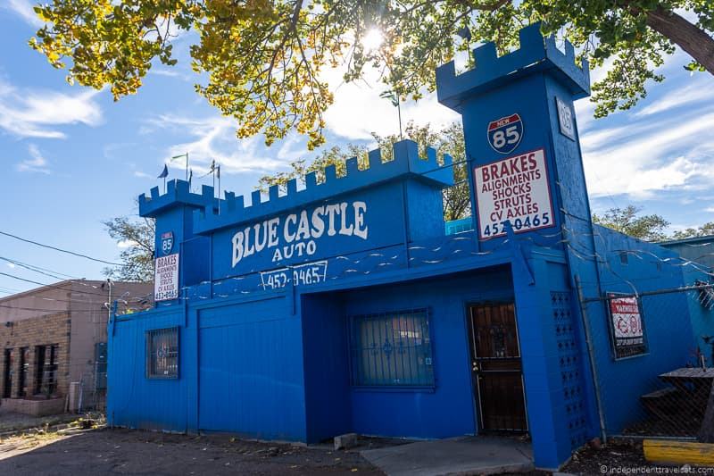 Blue Castle Auto Route 66 in Albuquerque New Mexico attractions