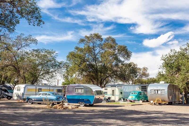 Enchanted Trails RV Park Route 66 in Albuquerque New Mexico attractions