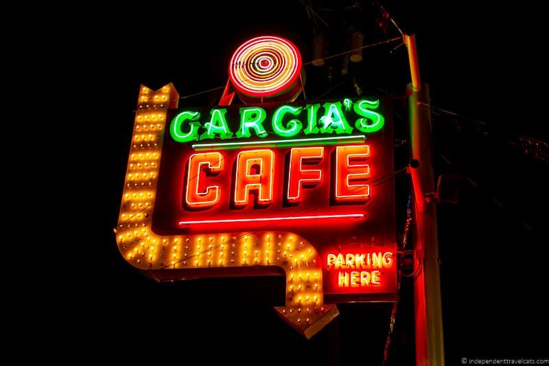 Garcias Cafe Route 66 in Albuquerque New Mexico attractions