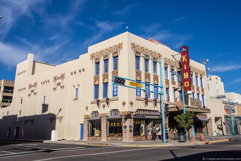 Kimo Theater Route 66 in Albuquerque New Mexico attractions