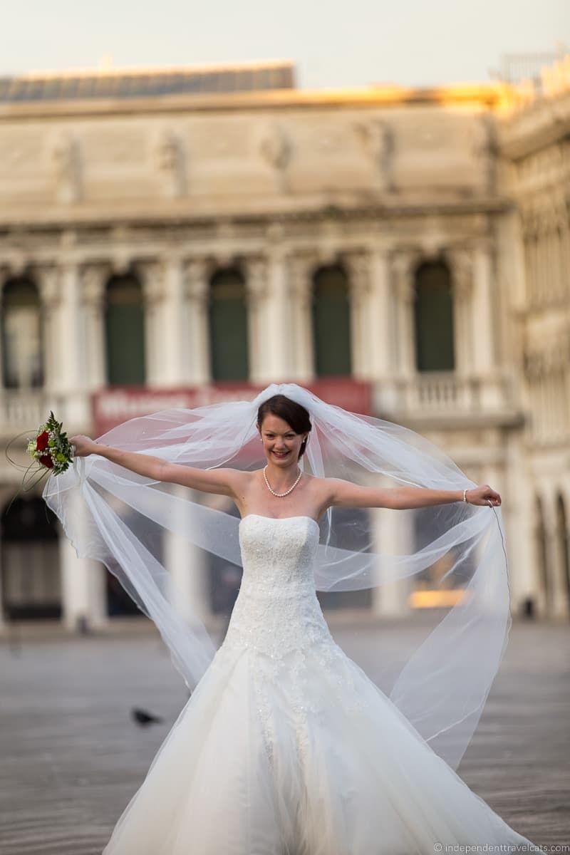 wedding in Venice wedding day Jessica Norah