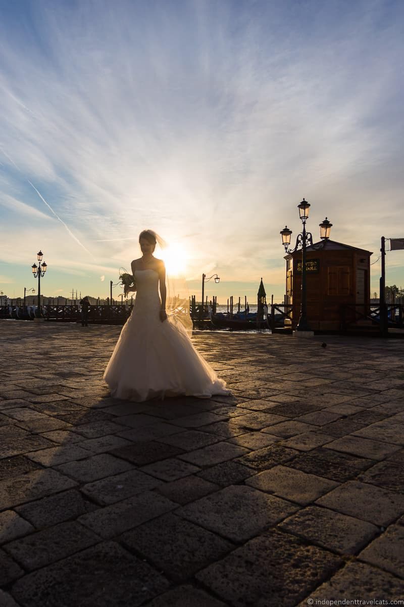 wedding in Venice wedding day Jessica Norah