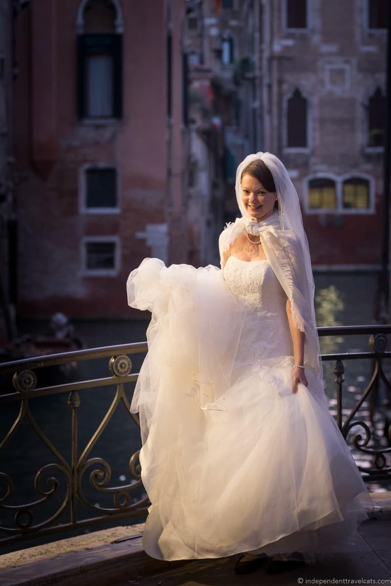 wedding in Venice wedding day Jessica Norah