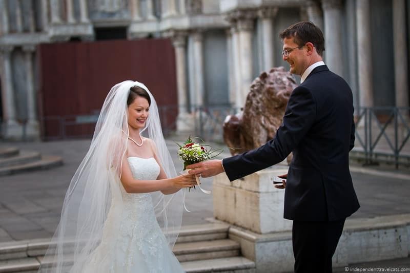 wedding in Venice wedding day Jessica Norah