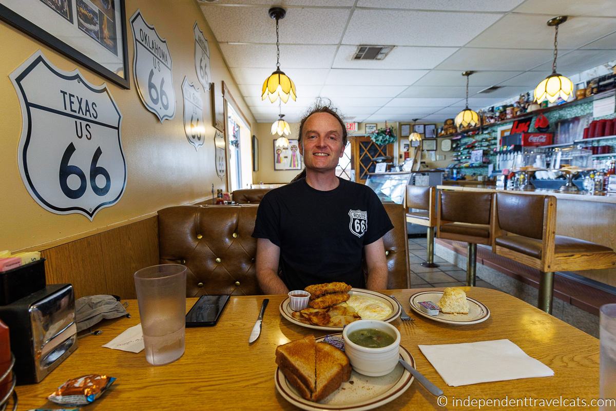 Western View Diner and Steak House breakfast Route 66 in Albuquerque New Mexico highlights