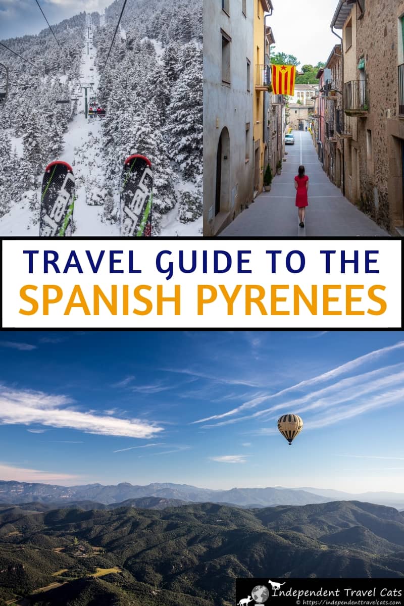 A comprehensive travel guide of where to go, what to eat, and things to do in the Spanish Pyrenees of Catalona, a lesser known region of Spain. Region is close to both Barcelona and Girona. #Pyrenees #Girona #SpanishPyrenees #Catalonia #Cataluyna #travel #Garrotxa #CostaBrava #Spain #Barcelonadaytrip #Barcelona