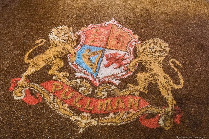 British Pullman train rug