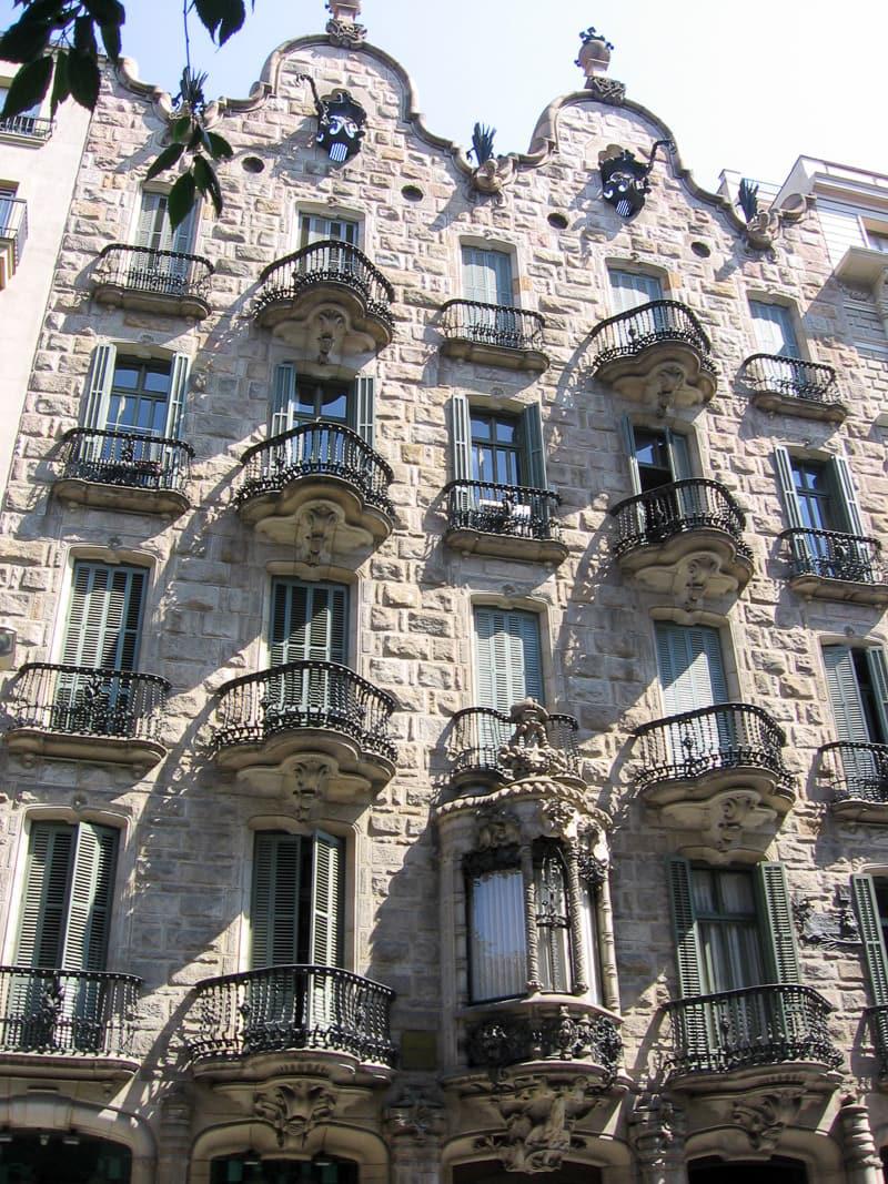 Casa Calvet guide to Gaudí sites in Barcelona Spain