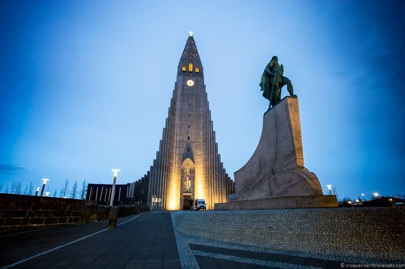 Hallgrimskirkja 7 day Iceland itinerary by car one week road trip