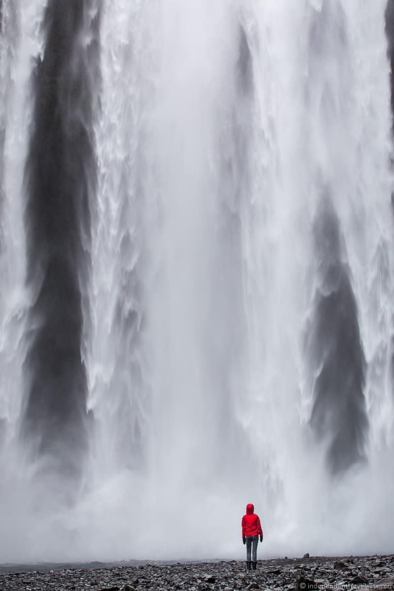 Skogafoss waterfall 7 day Iceland itinerary by car one week road trip